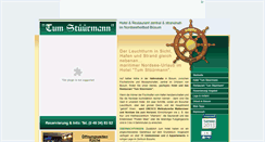 Desktop Screenshot of hotel-stuermann.de